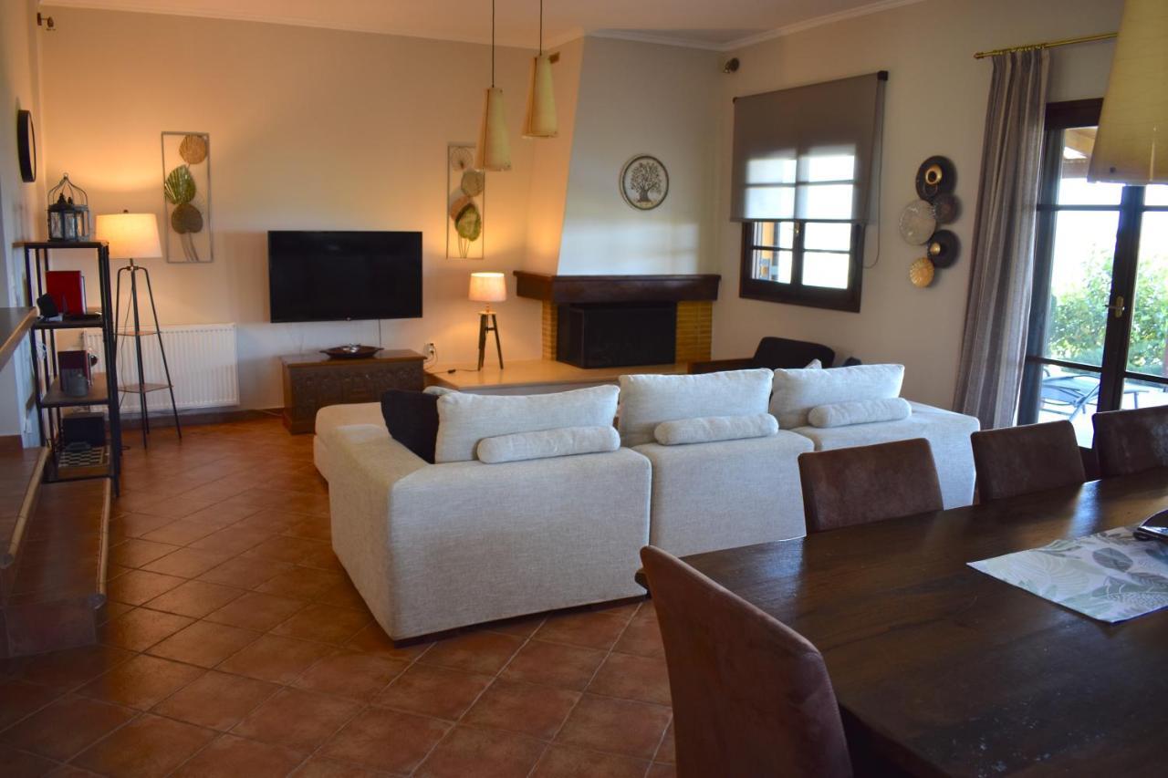 Ampelos Hillside Villa Akráta Ngoại thất bức ảnh